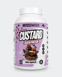 CUSTARD Casein Protein - Double Chocolate - 25 serves