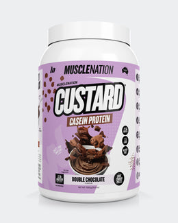 CUSTARD Casein Protein - Double Chocolate - 25 serves