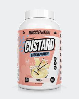 CUSTARD Casein Protein - Vanilla - 25 serves