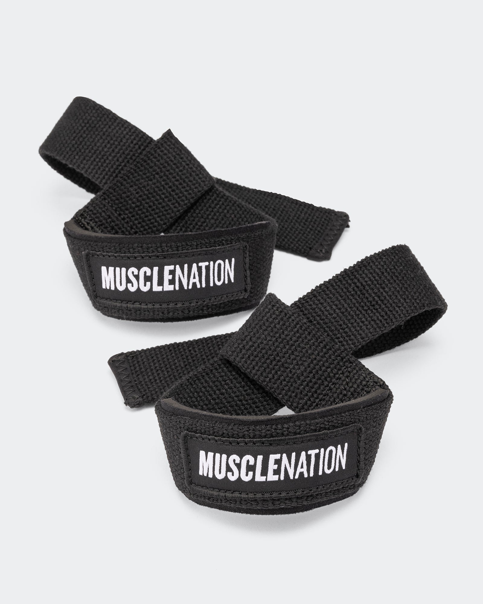 MN Lifting Straps - Black-Accessories-ACC1125207BLK-MNAPPRL47962-3-Muscle Nation