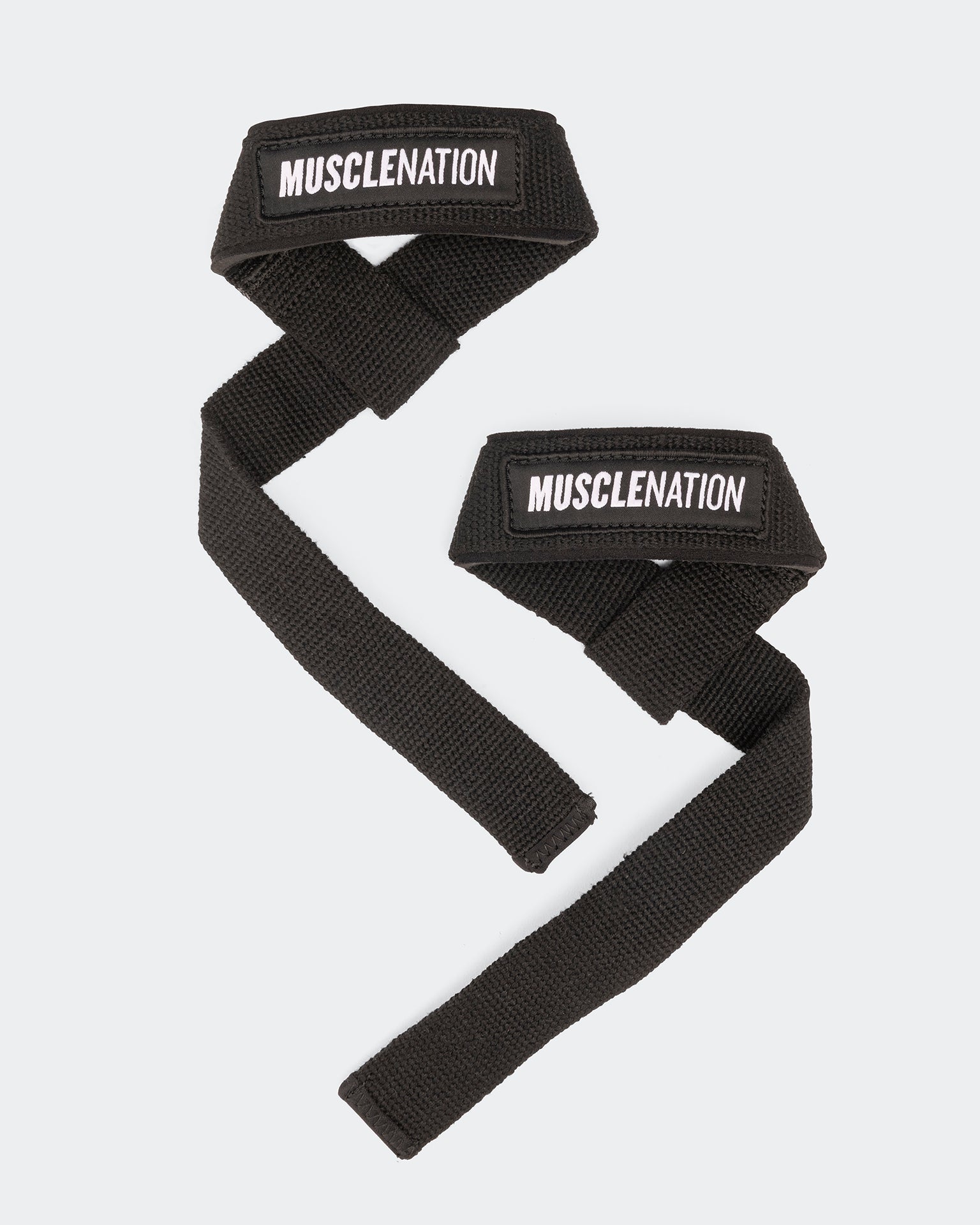 MN Lifting Straps - Black-Accessories-ACC1125207BLK-MNAPPRL47962-1-Muscle Nation