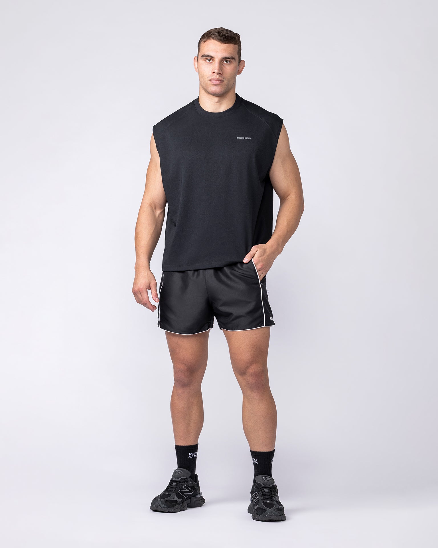 Campus 5" Shorts - Black