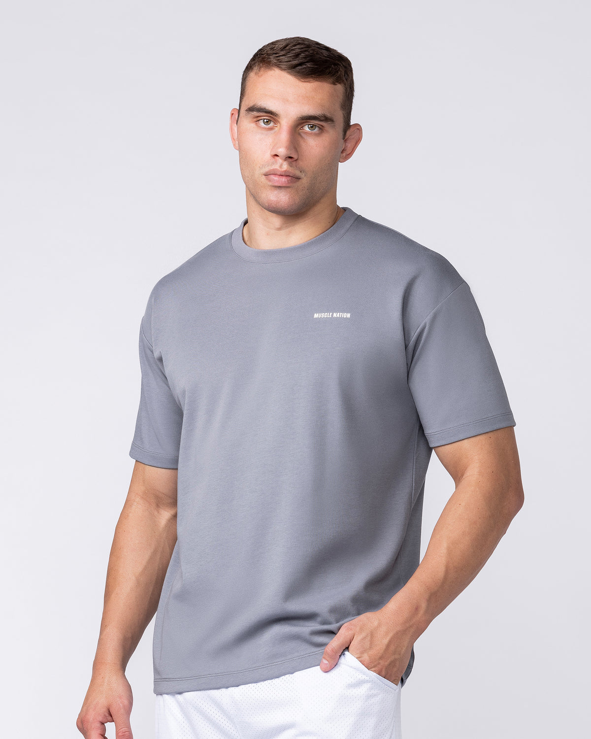 Daily Regular Fit Tee - Cement