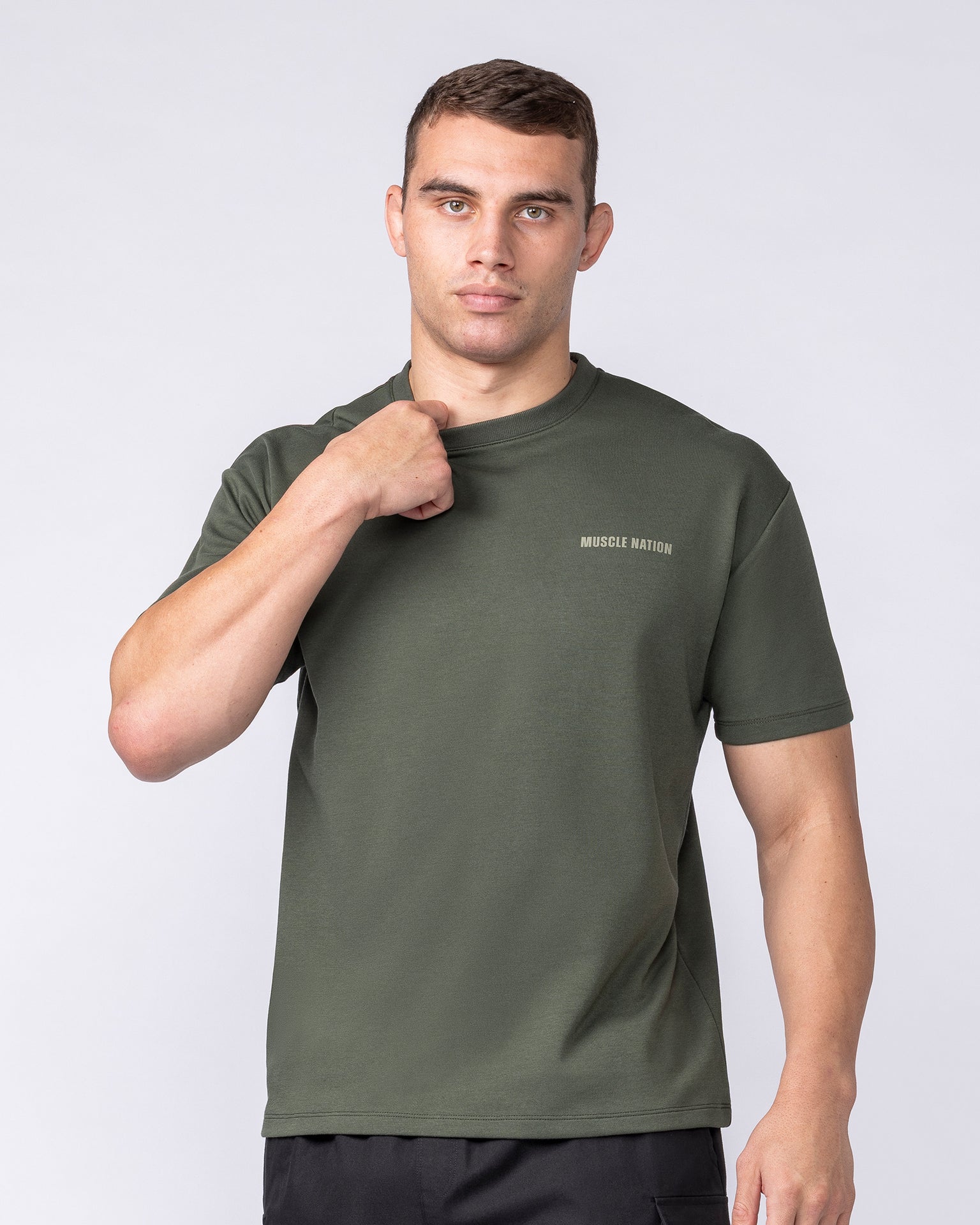 Daily Regular Fit Tee - Dark Khaki