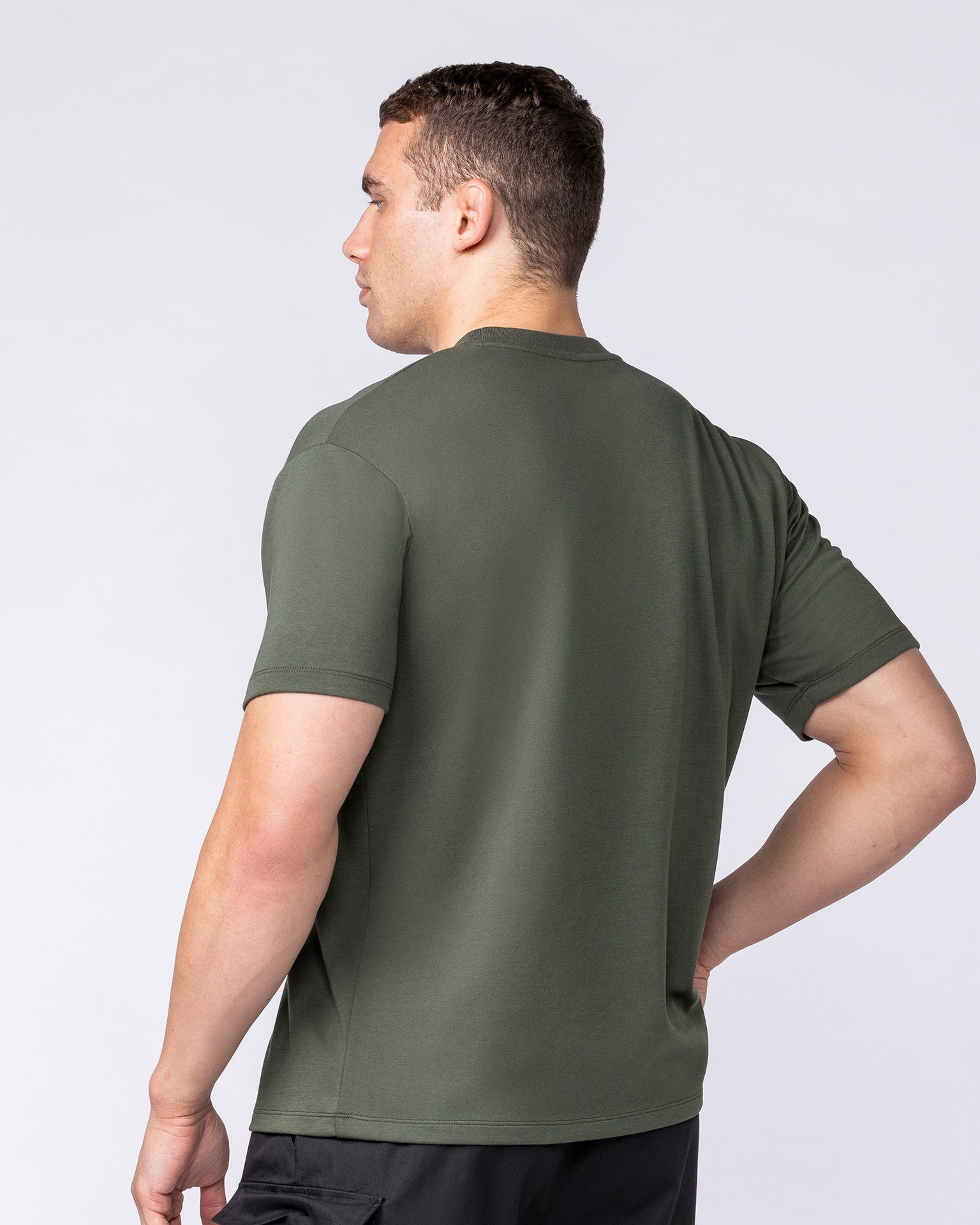 Daily Regular Fit Tee - Dark Khaki
