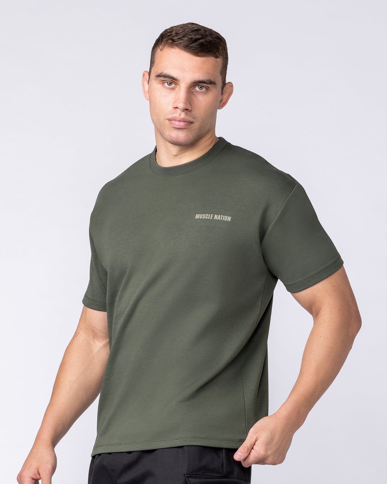 Daily Regular Fit Tee - Dark Khaki