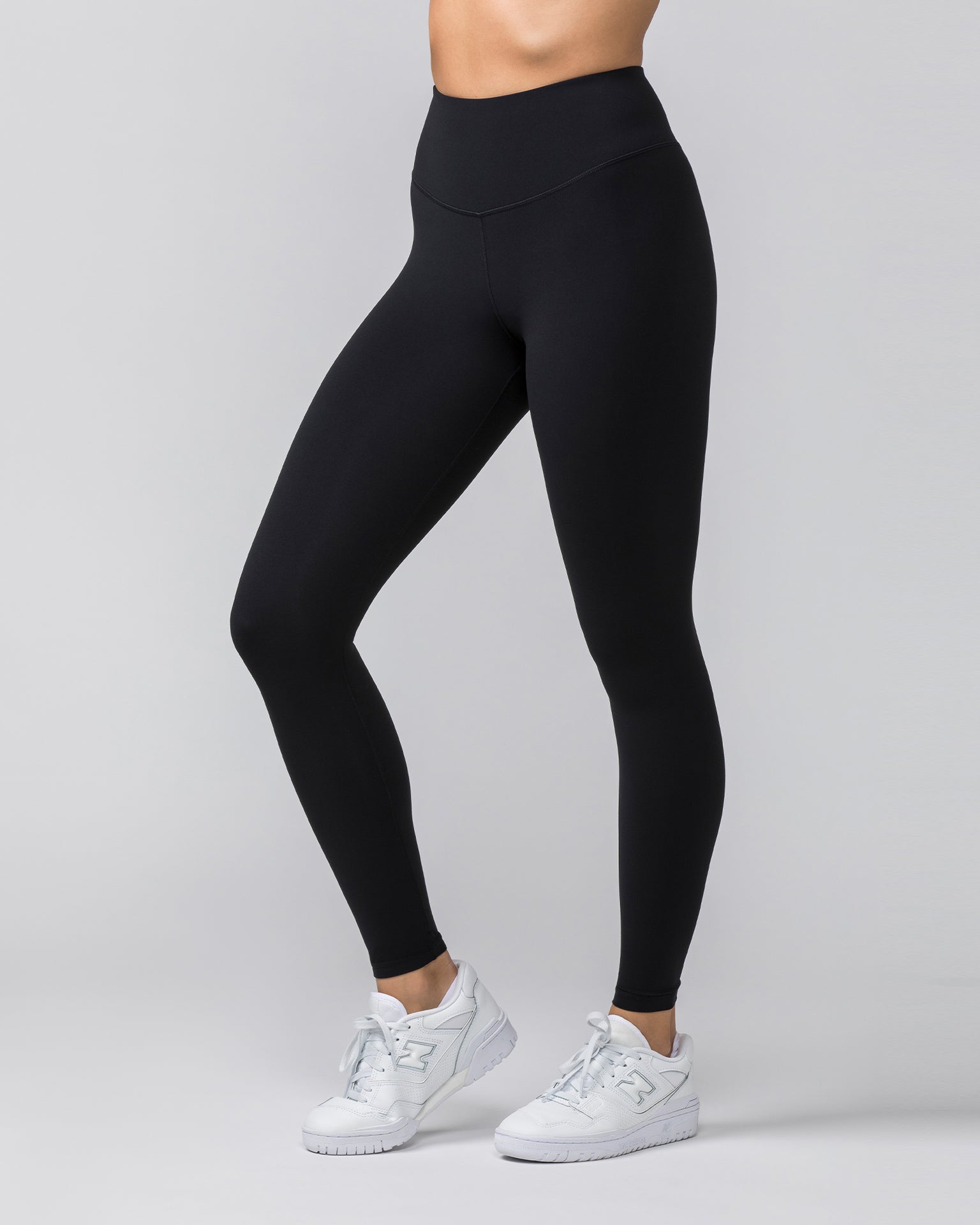 Contour Aura Full Length Leggings - Black-Leggings-XXS-042406BLK-XXS-MNAPPRL30082-4-Muscle Nation