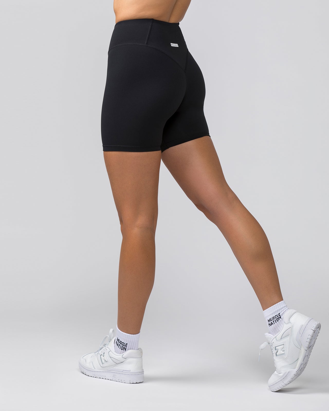 Contour Aura Bike Shorts - Black-Shorts-XXS-042405BLK-XXS-MNAPPRL30046-5-Muscle Nation