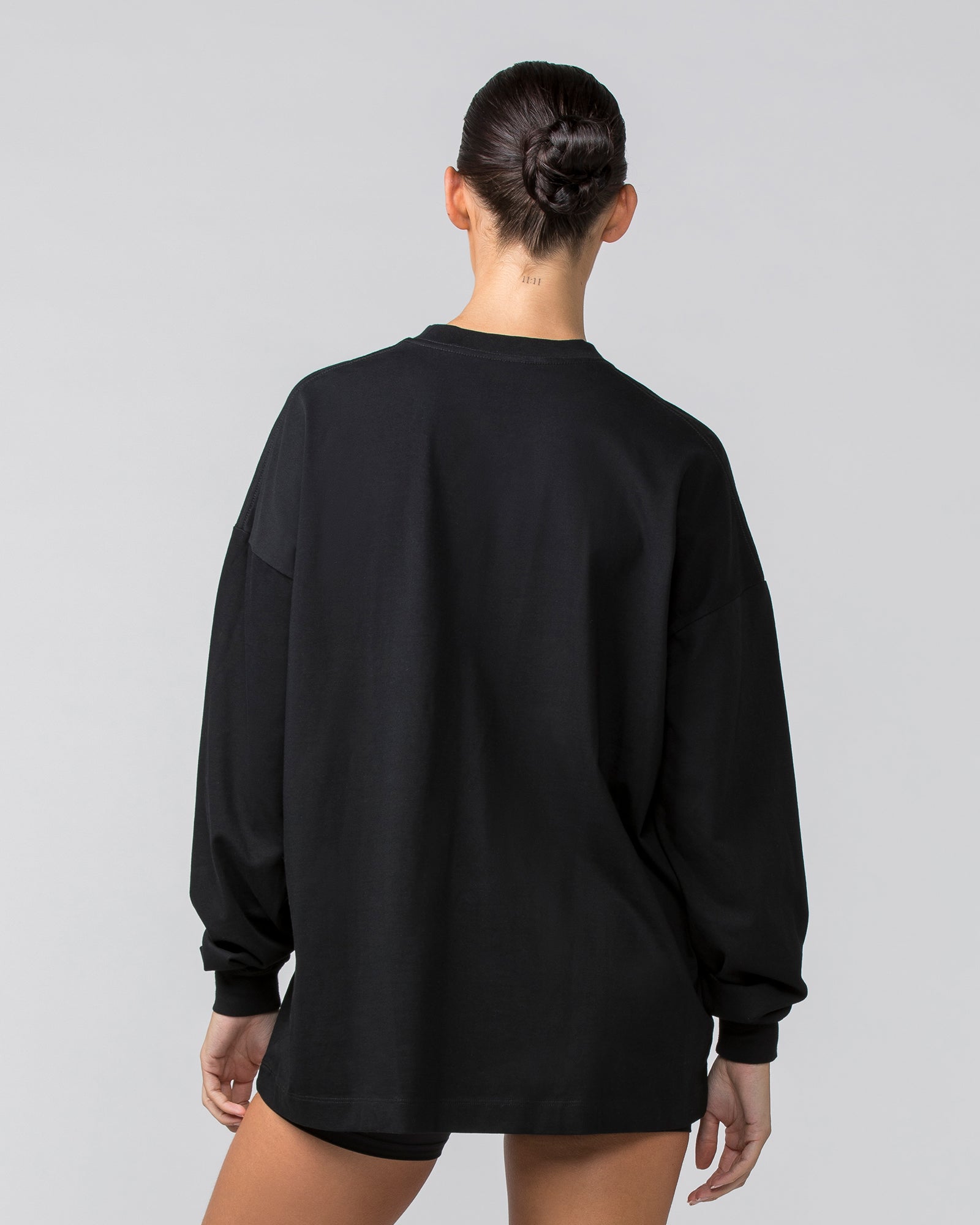 OG Oversized Long Sleeve Tee - Black