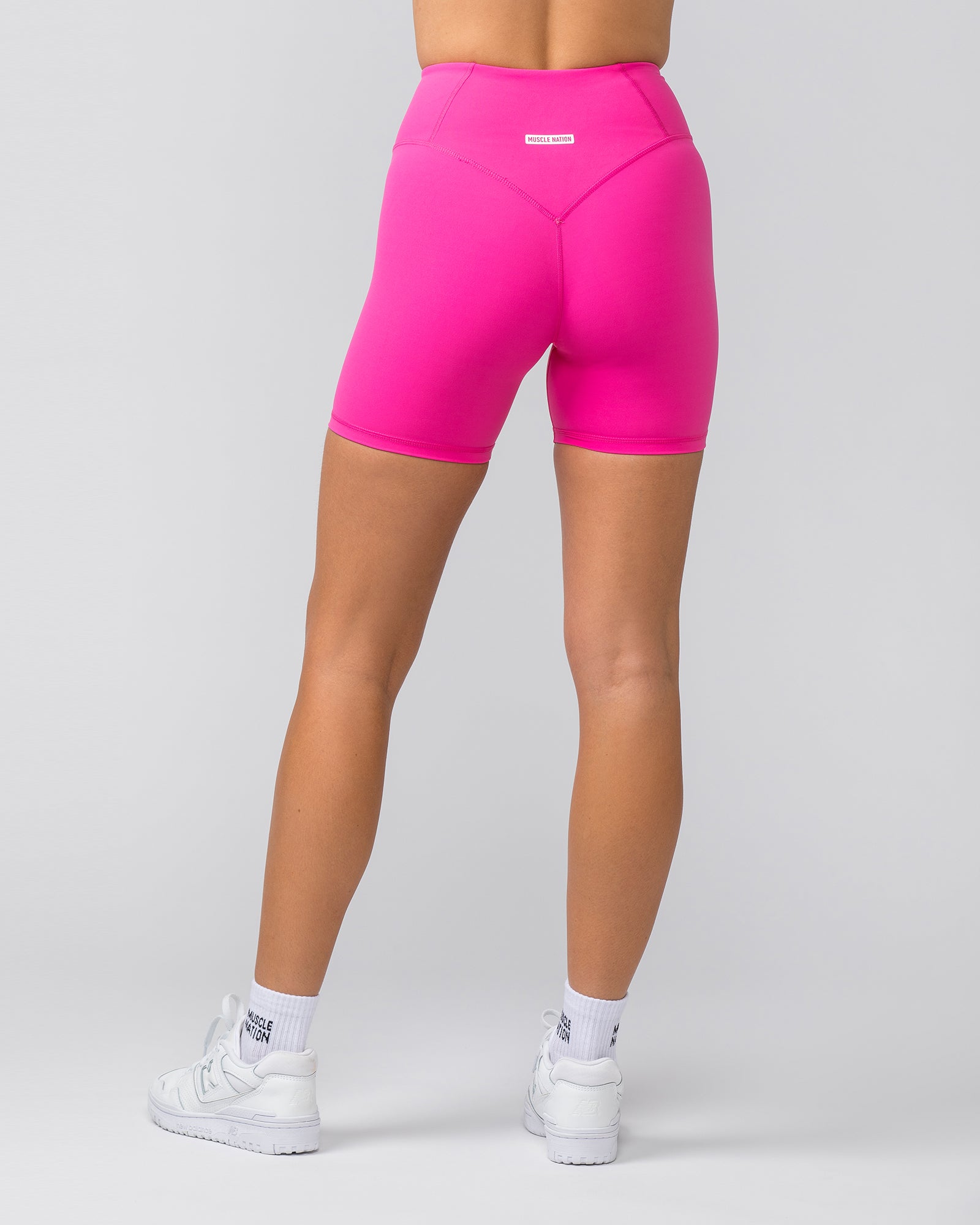 Contour Aura Bike Shorts - Luminous Pink