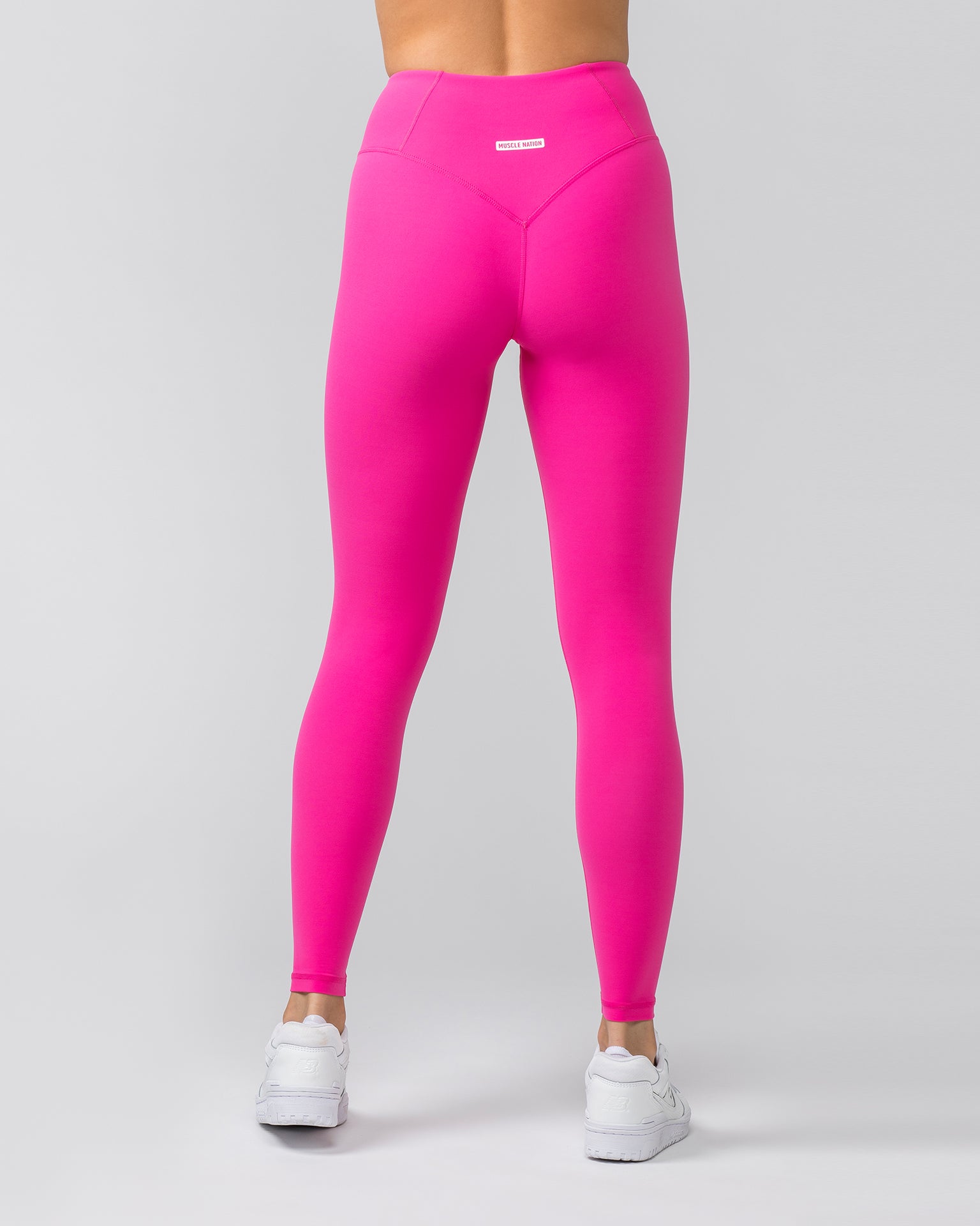 Contour Aura Full Length Leggings - Luminous Pink-Leggings-XXS-042406LUMIPNK-XXS-MNAPPRL30109-6-Muscle Nation