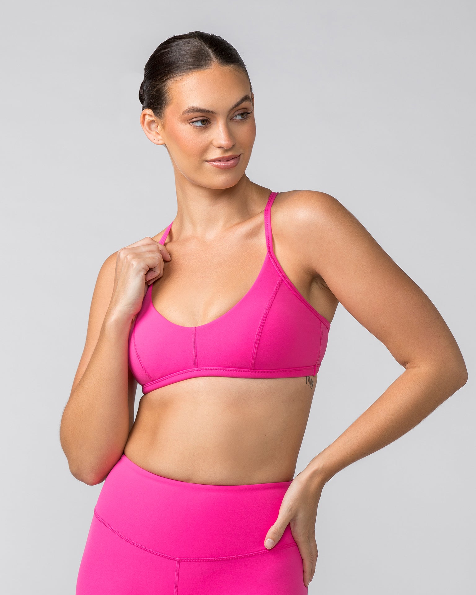 Rematch Bra - Luminous Pink-Sports Bras-XS-042402LUMIPNK-XS-MNAPPRL29970-2-Muscle Nation