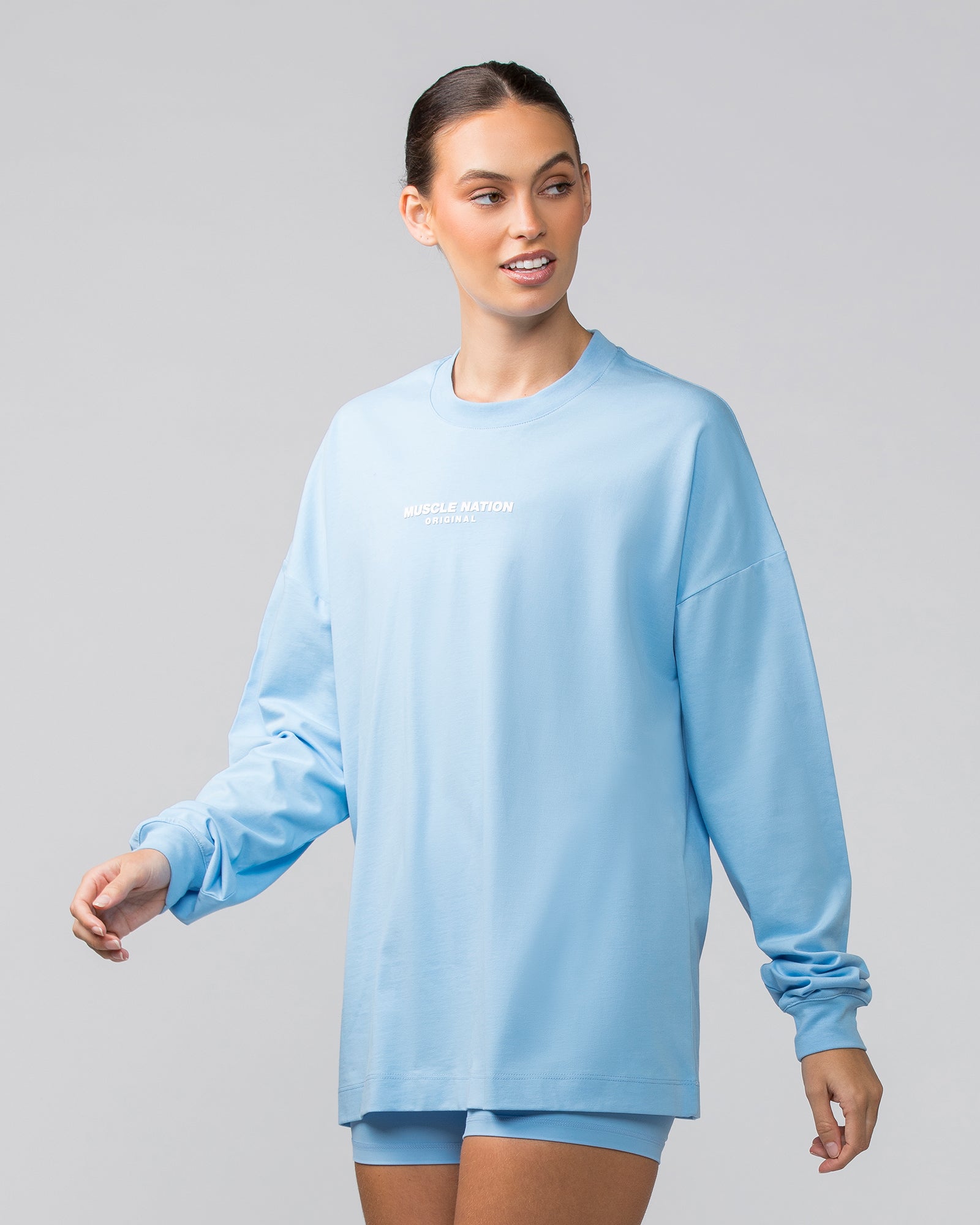 OG Oversized Long Sleeve Tee - Skyride