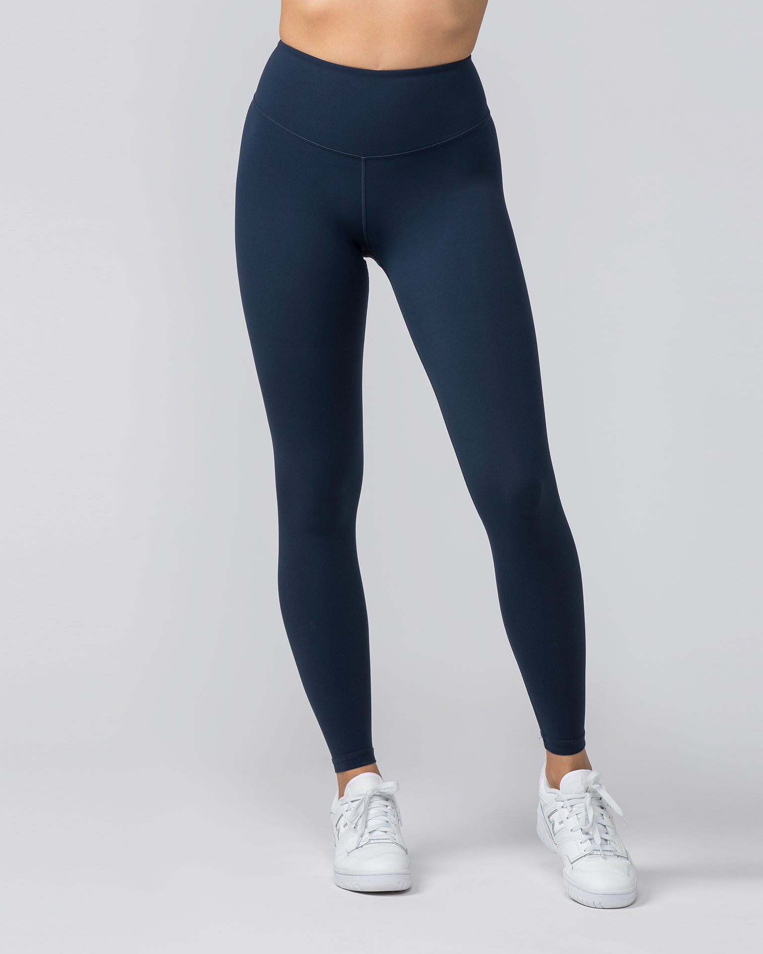 Contour Aura Full Length Leggings - Navy-Leggings-XXS-042406NAVY-XXS-MNAPPRL30091-2-Muscle Nation
