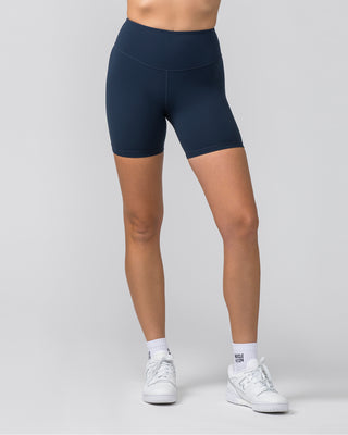 Contour Aura Bike Shorts - Navy-Shorts-XXS-042405NAVY-XXS-MNAPPRL30055-2-Muscle Nation