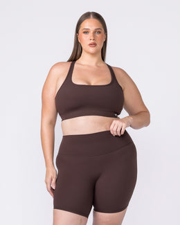 Desire Aura Bra - Cocoa-Sports Bras-XXS-032602COCOA-XXS-MNAPPRL49023-1-Muscle Nation