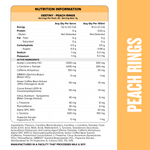 DESTINY Pre-Workout Burn Peach Rings - Muscle Nation pre-workout fat burner, view 2
