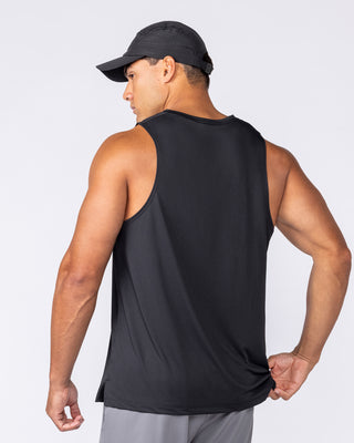 Division Aero Active Tank - Black - Muscle Nation Tank Tops