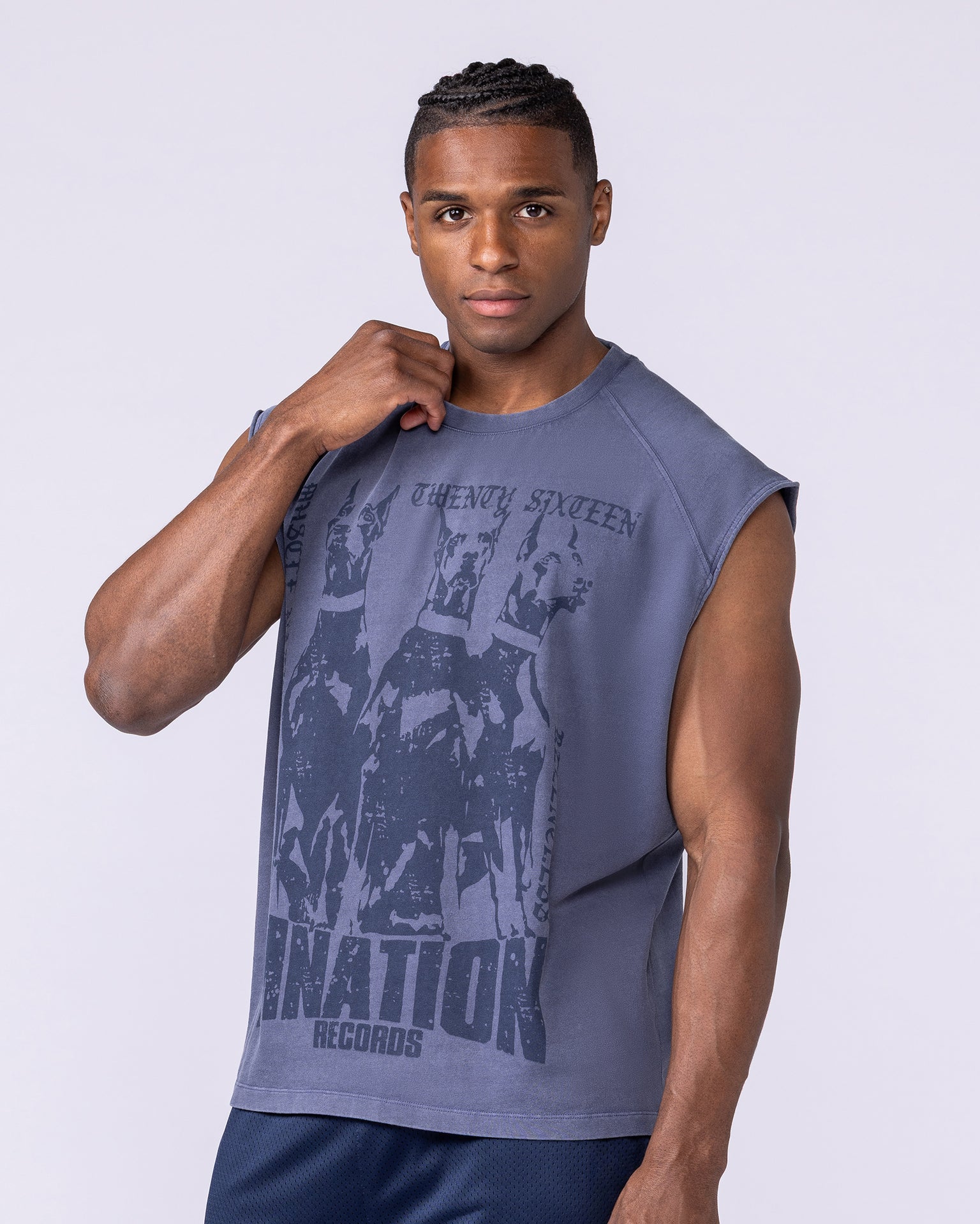 Doberman Vintage Boxy Muscle Tank - Washed Altantis-Singlets & Tanks-S-1125140WATLS-S-MNAPPRL47362-3-Muscle Nation