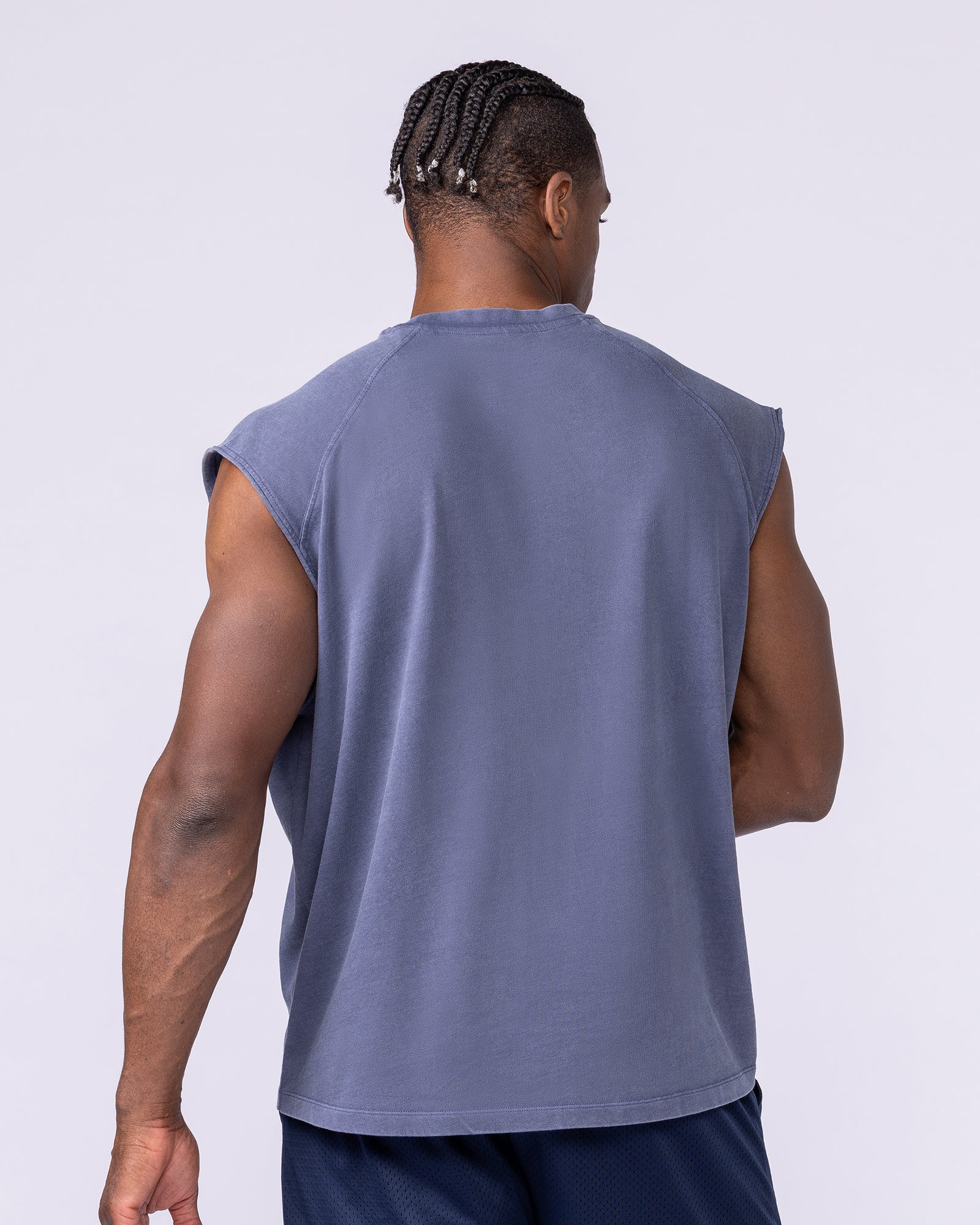Doberman Vintage Boxy Muscle Tank - Washed Altantis-Singlets & Tanks-S-1125140WATLS-S-MNAPPRL47362-4-Muscle Nation