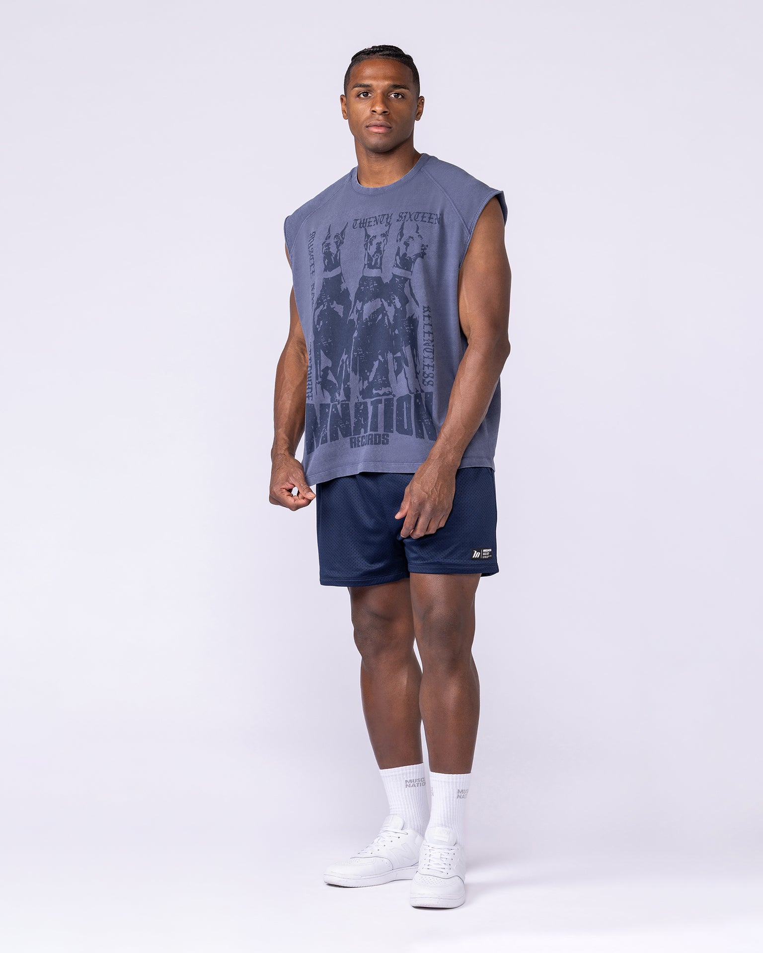 Doberman Vintage Boxy Muscle Tank - Washed Altantis-Singlets & Tanks-S-1125140WATLS-S-MNAPPRL47362-5-Muscle Nation