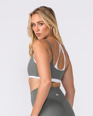 Duo Bralette - White/Botanica