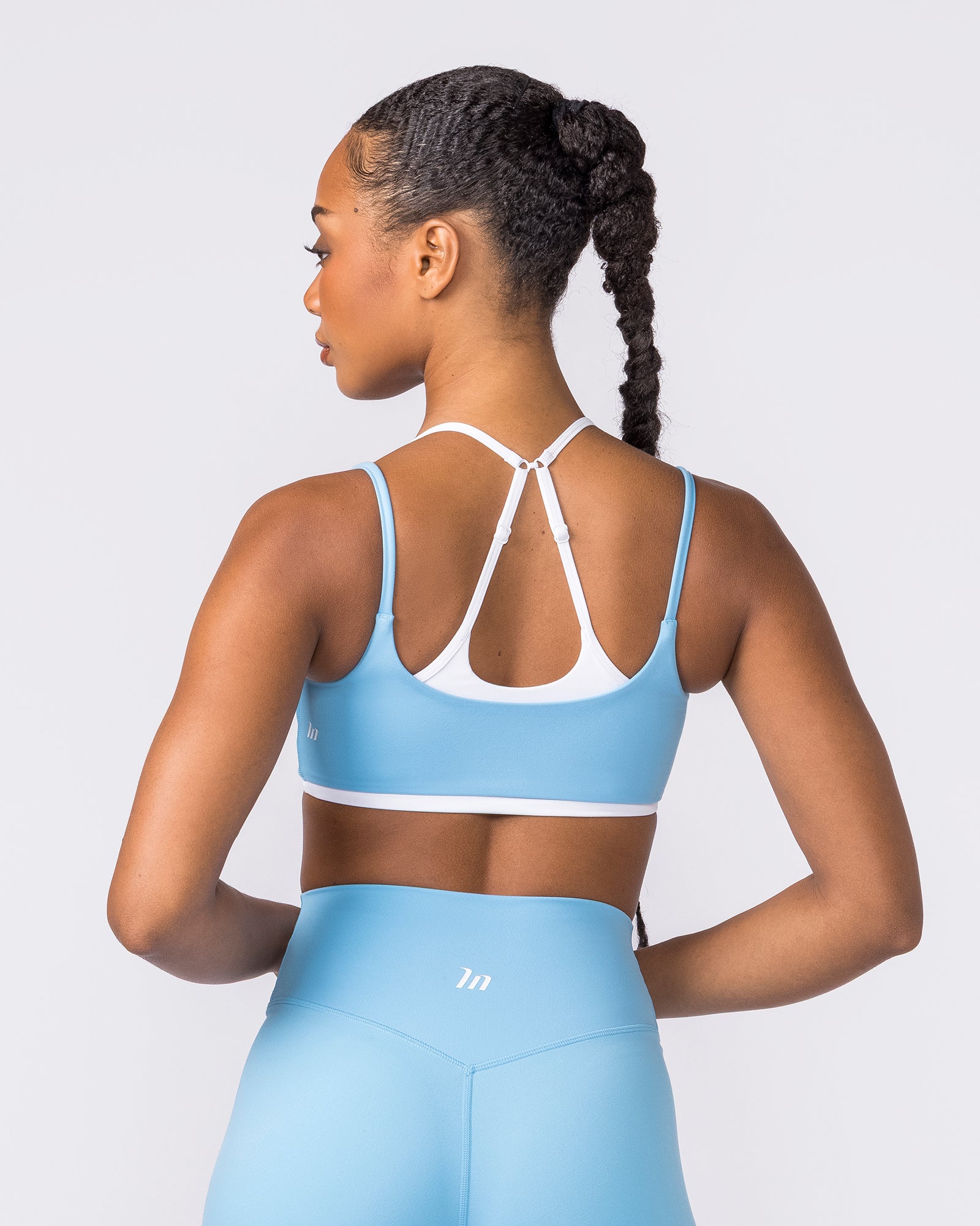 Duo Bralette - White/Frosted-Bralettes-XXS-042605WFRSTD-XXS-MNAPPRL49990-5-Muscle Nation