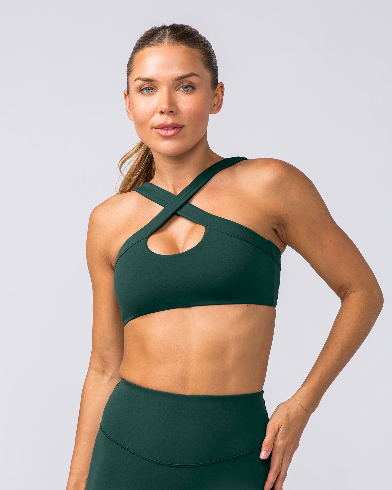 Luxe Bralette - Forest Green-Bralettes-XXS-062412FRSGRN-XXS-MNAPPRL31486-1-Muscle Nation