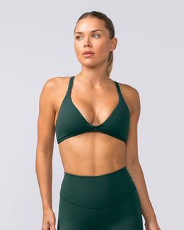 Aurora Bralette - Forest Green