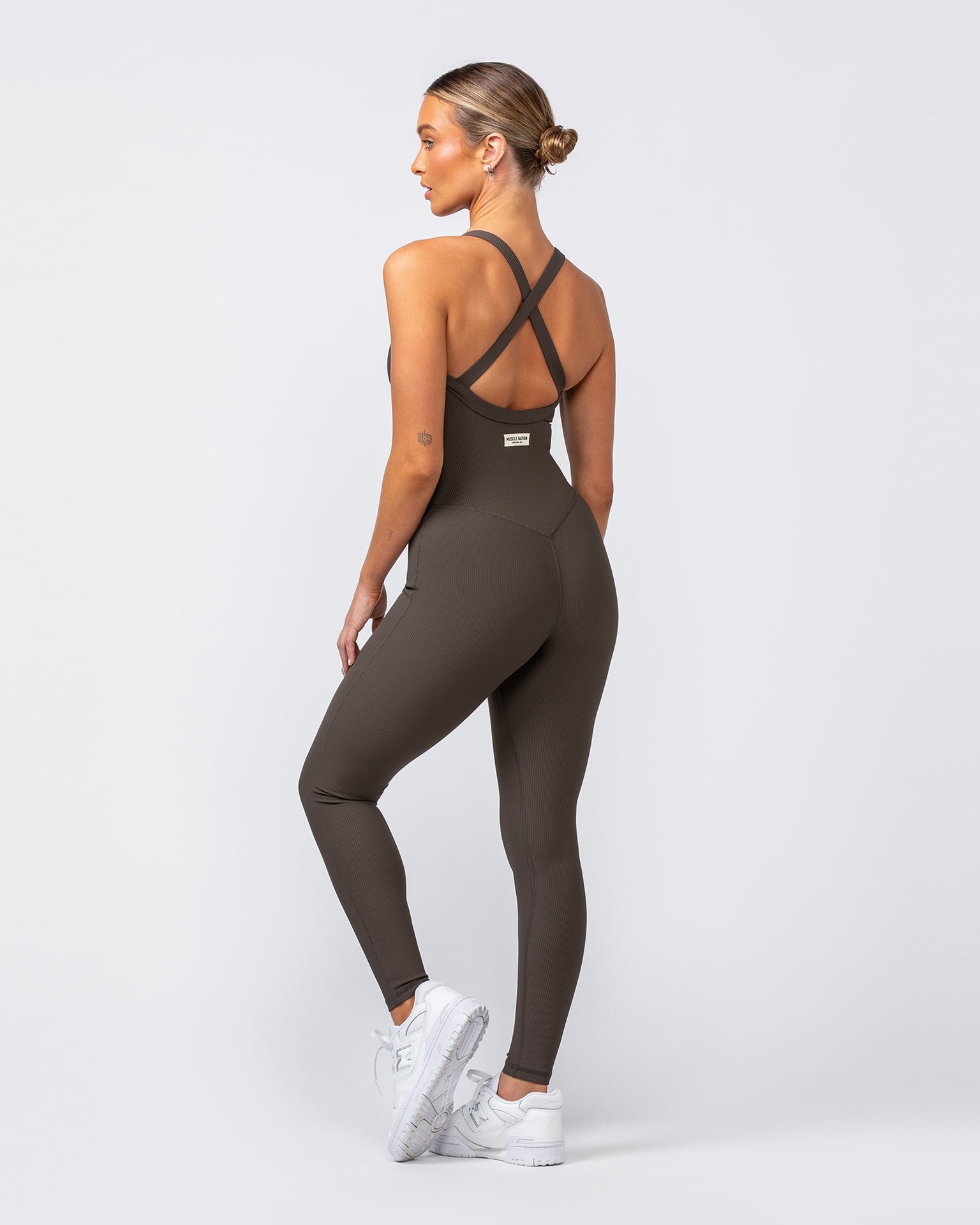 Adore Full Length One Piece - Deep Brown-One Piece-XXS-062409DEPBRN-XXS-MNAPPRL31477-5-Muscle Nation