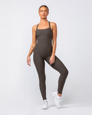 Adore Full Length One Piece - Deep Brown-One Piece-XXS-062409DEPBRN-XXS-MNAPPRL31477-2-Muscle Nation