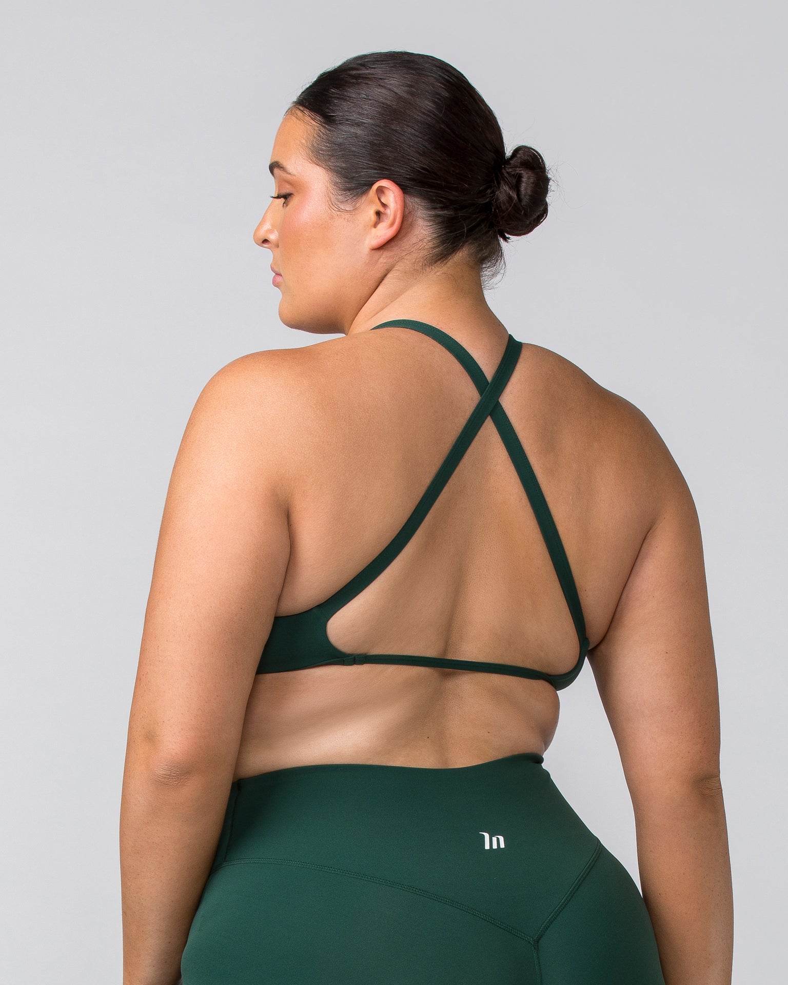 Aurora Bralette - Forest Green-Bralettes-XS-062413FRSGRN-XS-MNAPPRL31505-6-Muscle Nation