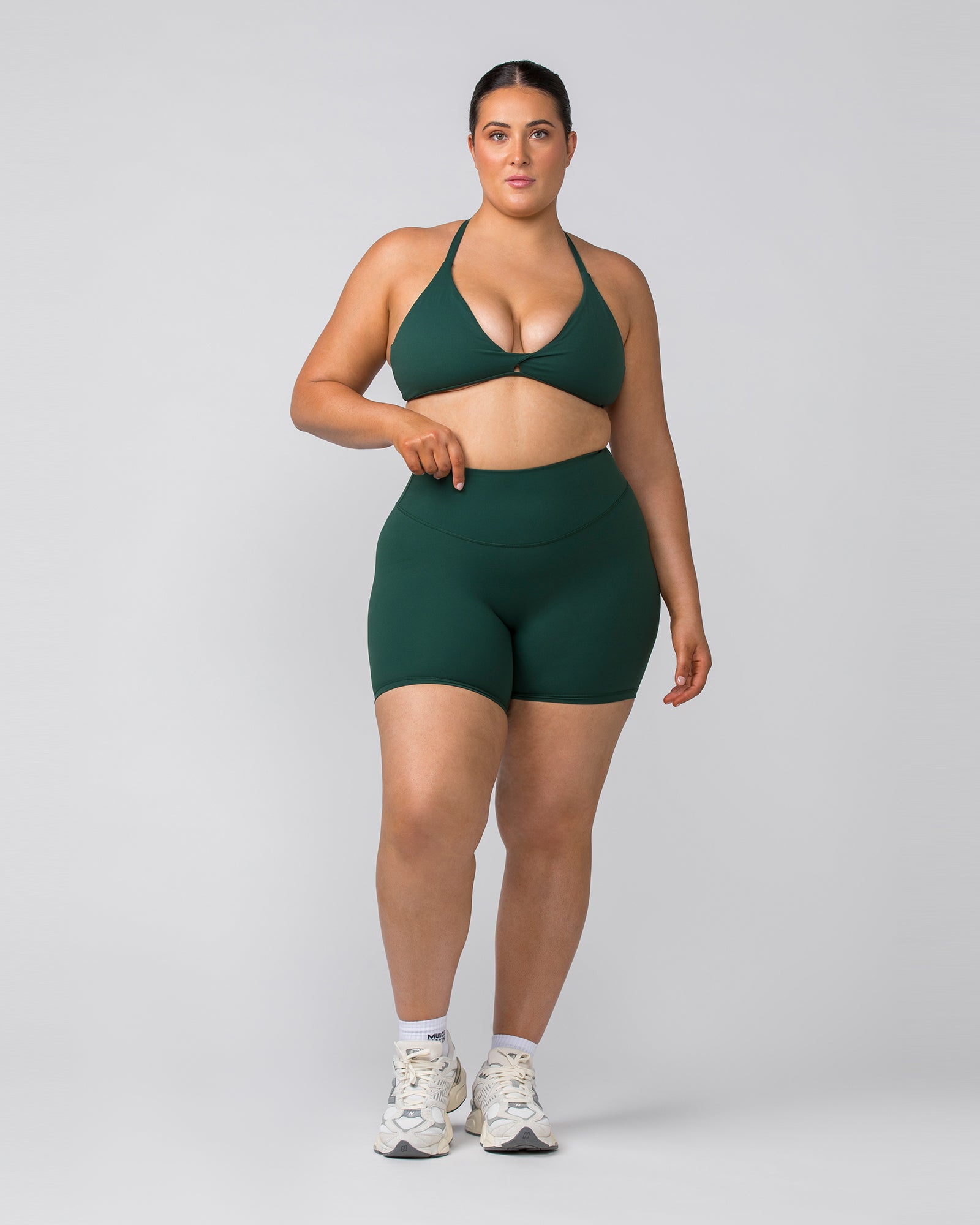 Aurora Bralette - Forest Green