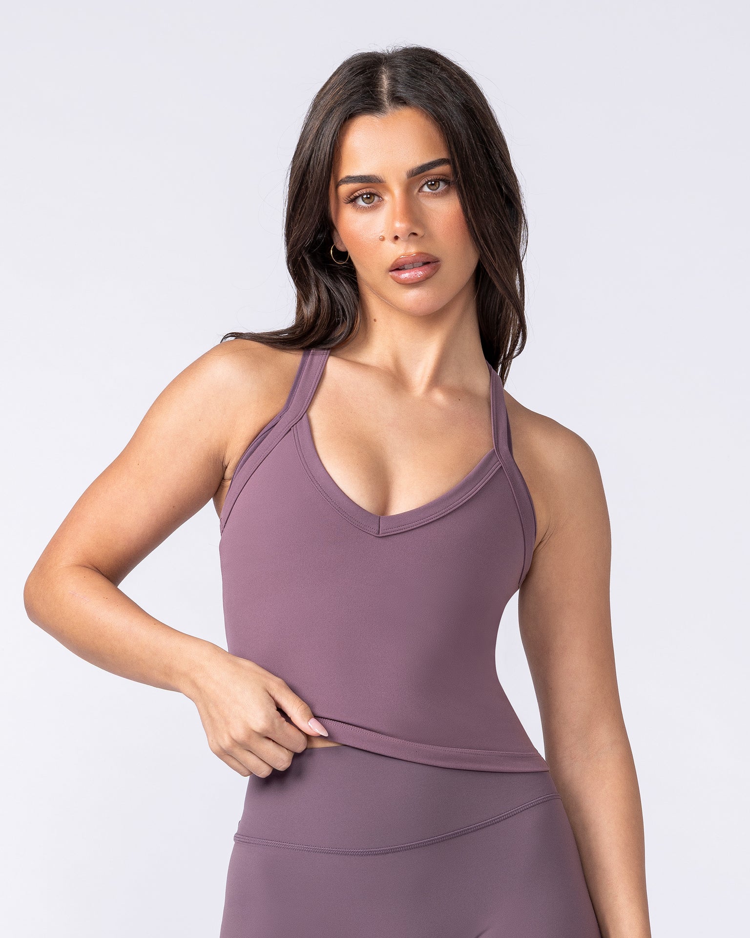 Effortless Tank - Dark Thistle