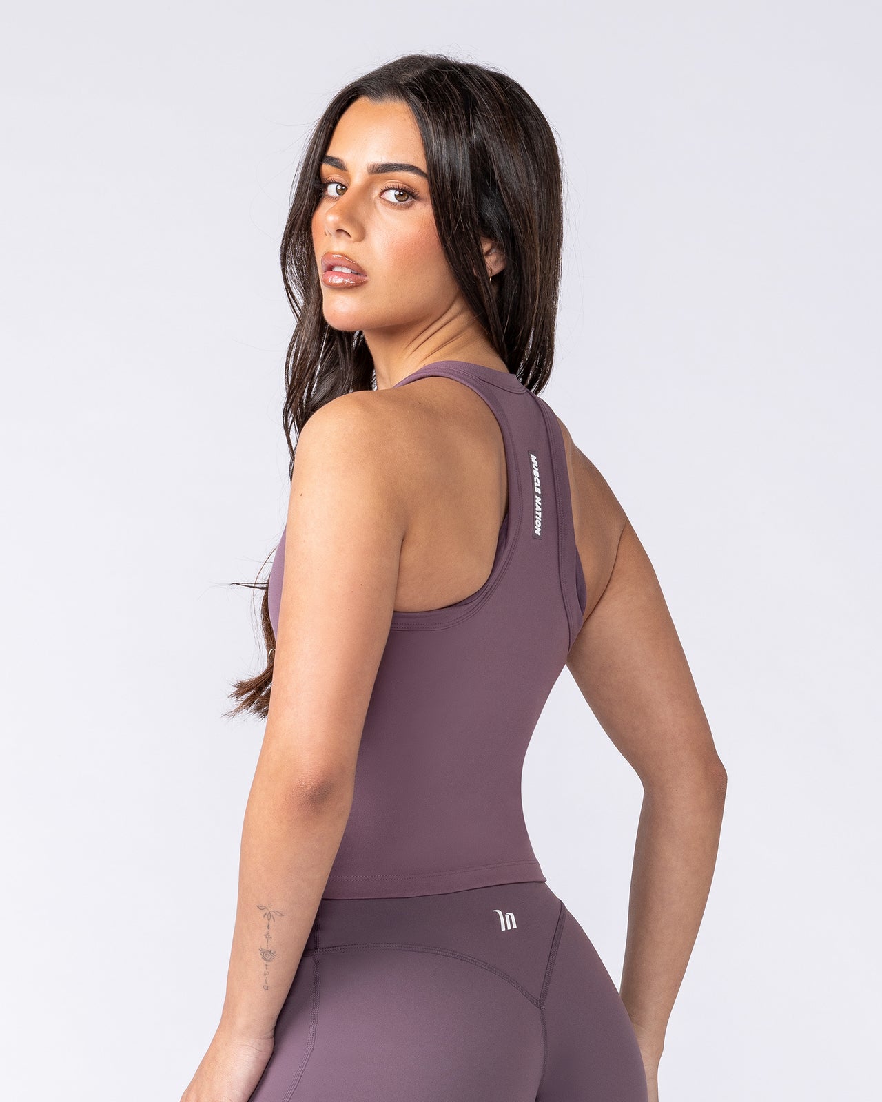 Effortless Tank - Dark Thistle