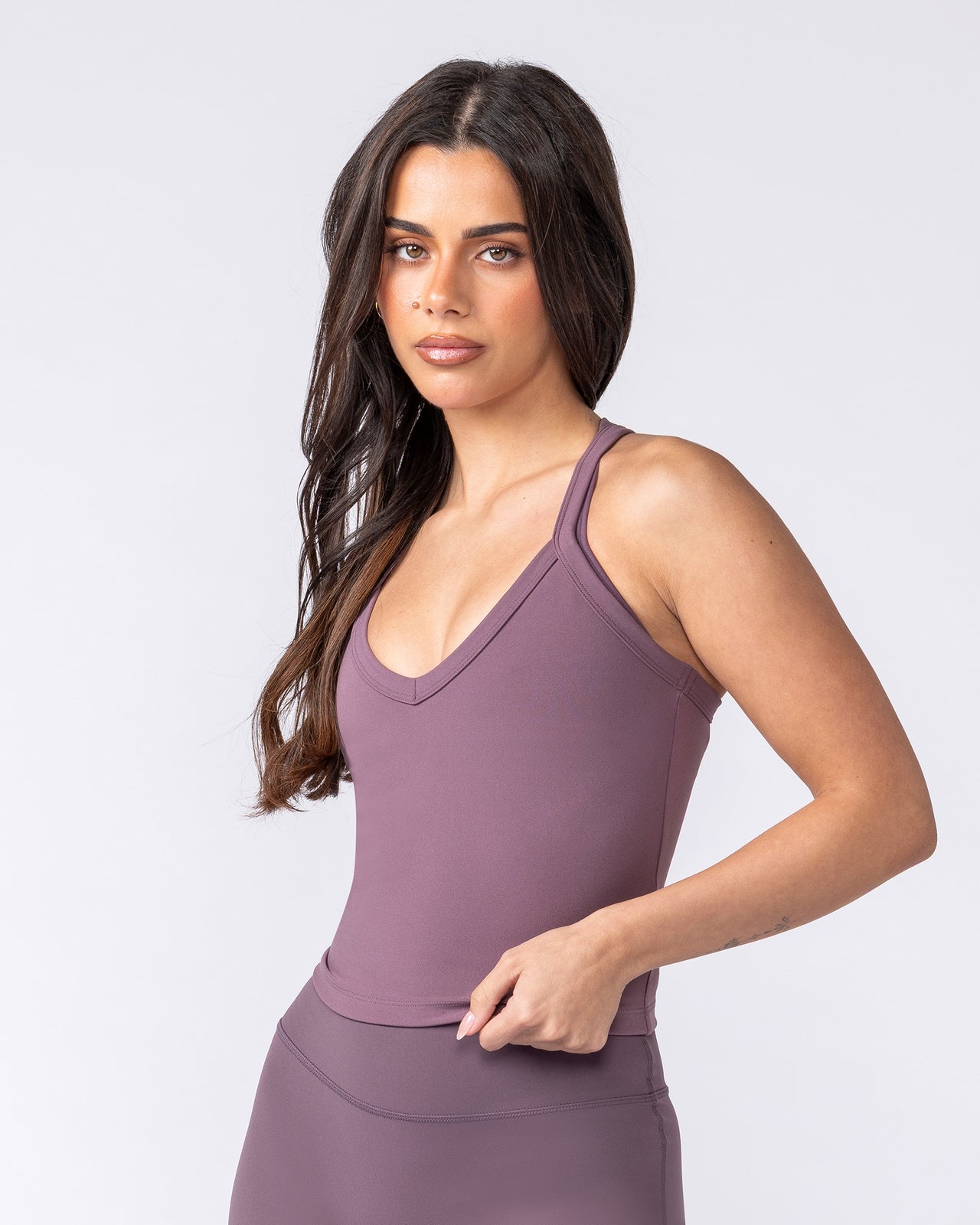 Effortless Tank - Dark Thistle