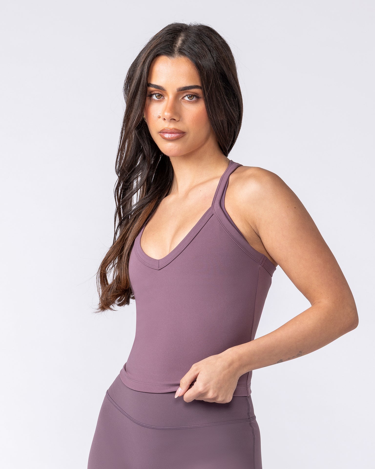 Effortless Tank - Dark Thistle