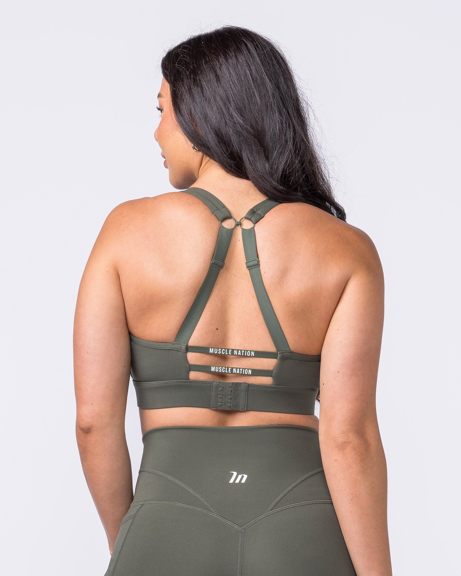 Elite Support Bra - Eucalyptus-Sports Bras-XS-022608EUYPTS-XS-MNAPPRL48422-8-Muscle Nation