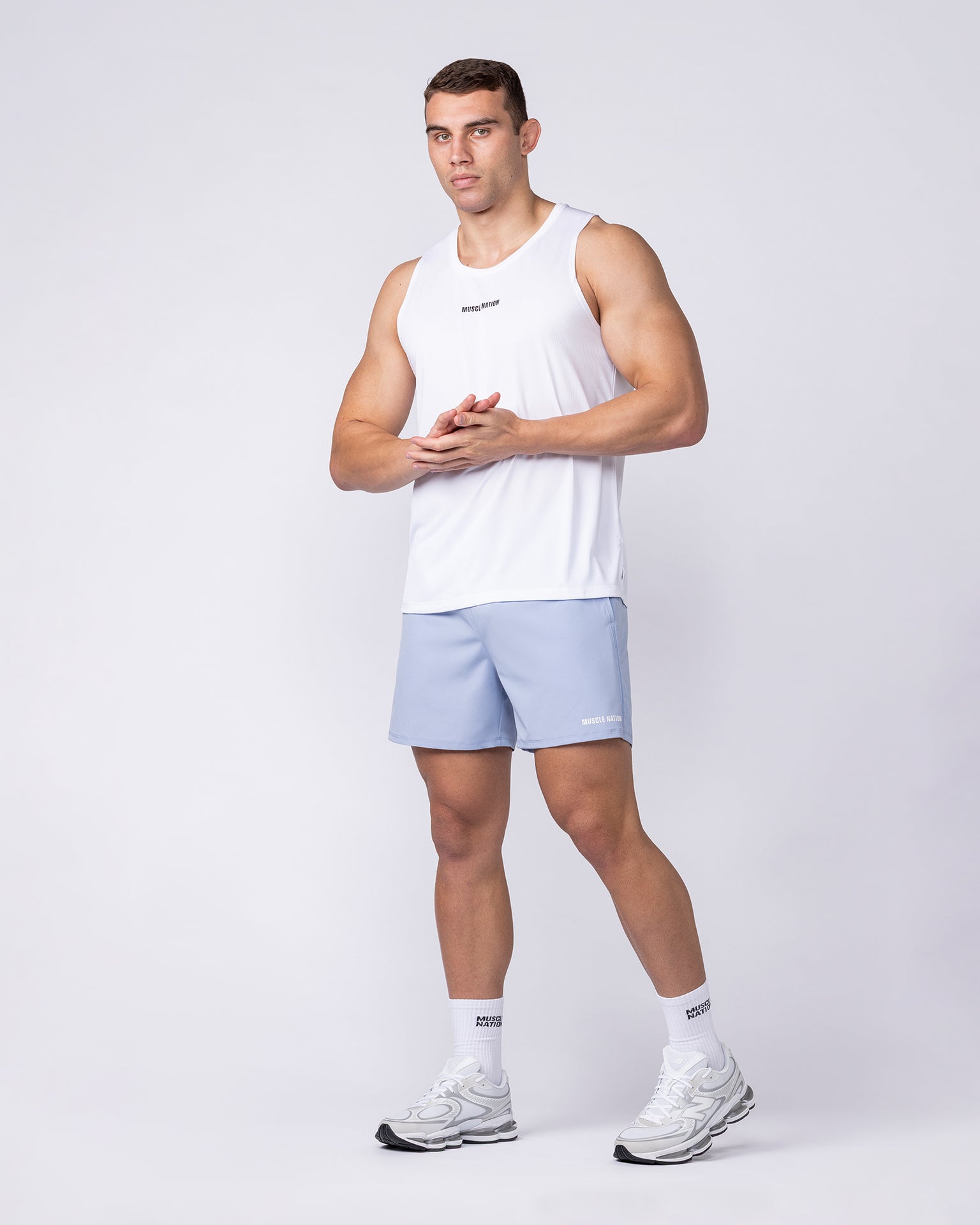 Essential Active 5" Shorts - Aero Blue