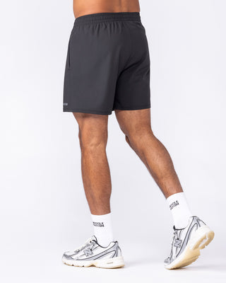Essential Active 5" Shorts - Black