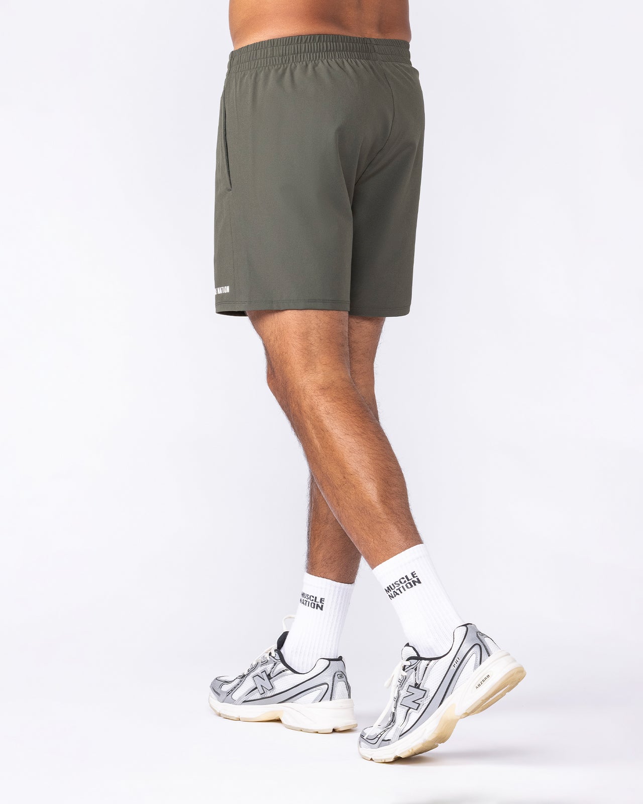 Essential Active 5" Shorts - Dark Khaki