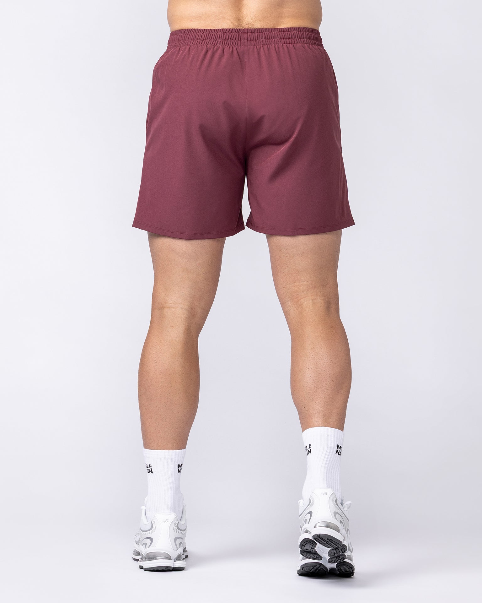 Essential Active 5" Shorts - Maroon