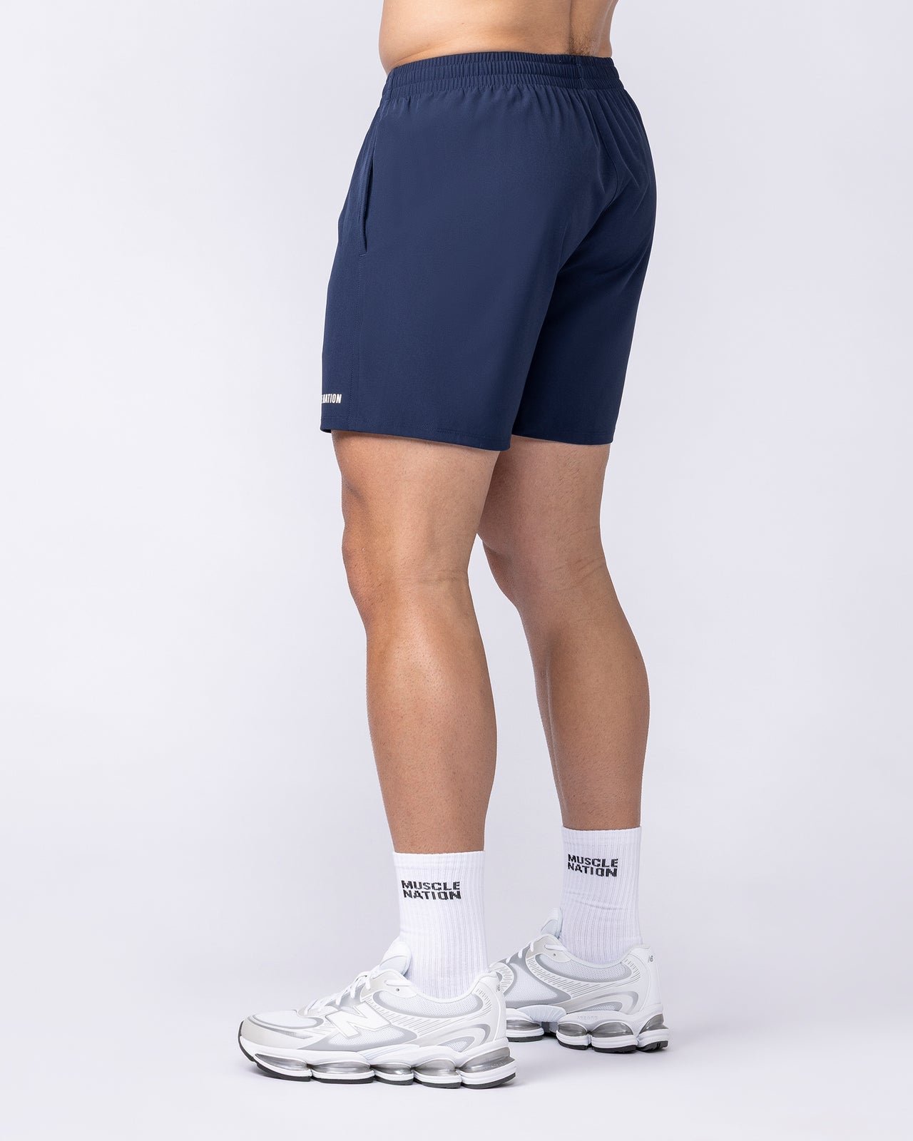 Essential Active 5" Shorts - Navy