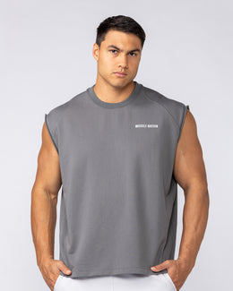Essential Boxy Muscle Tank - Tornado-Singlets & Tanks-S-092524TRNDO-S-MNAPPRL44330-1-Muscle Nation
