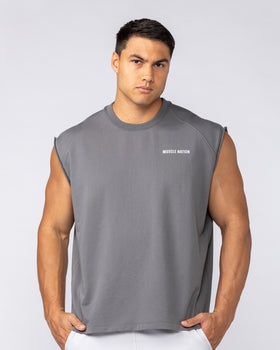 Essential Boxy Muscle Tank - Tornado-Singlets & Tanks-S-092524TRNDO-S-MNAPPRL44330-1-Muscle Nation
