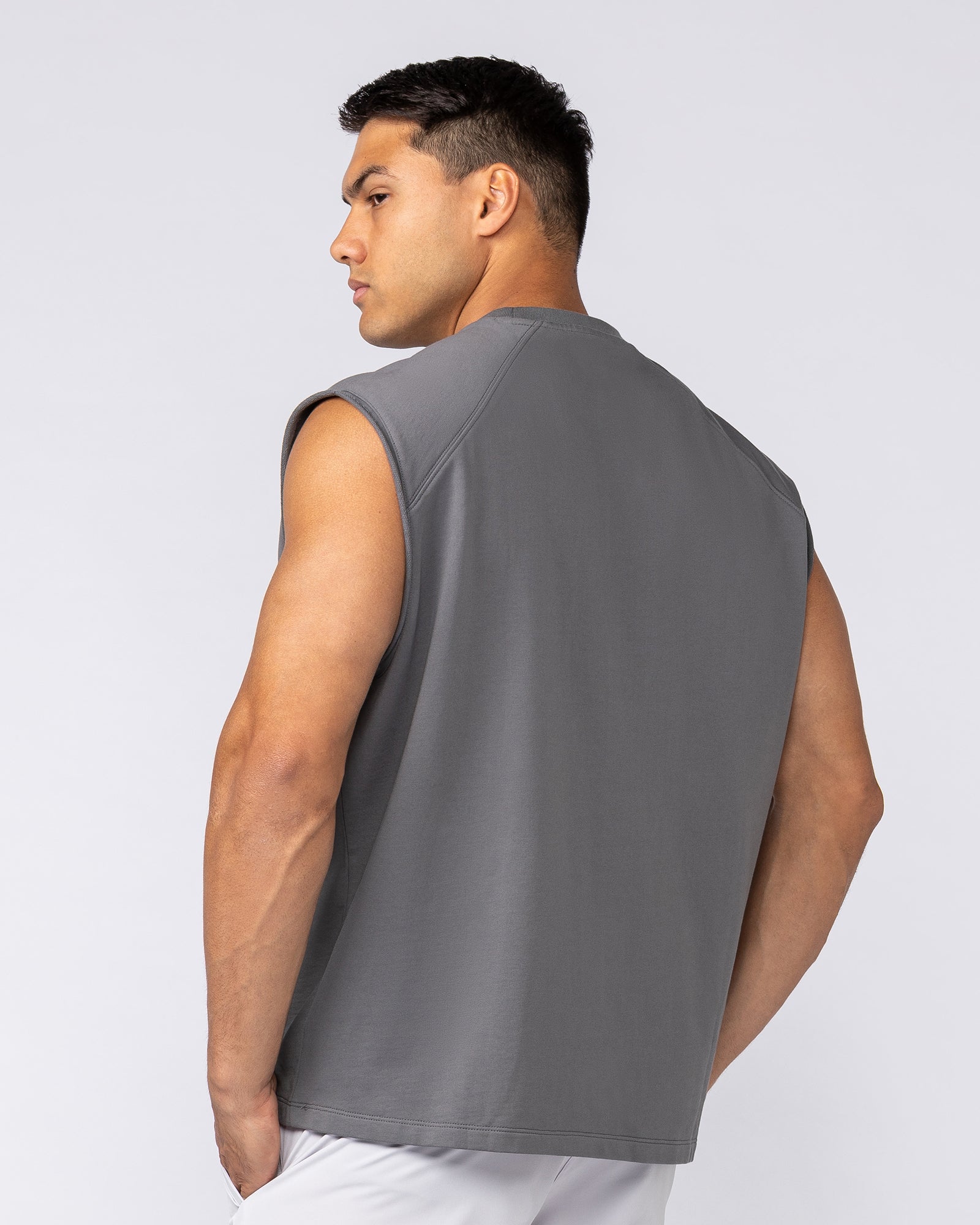 Essential Boxy Muscle Tank - Tornado – Muscle Nation