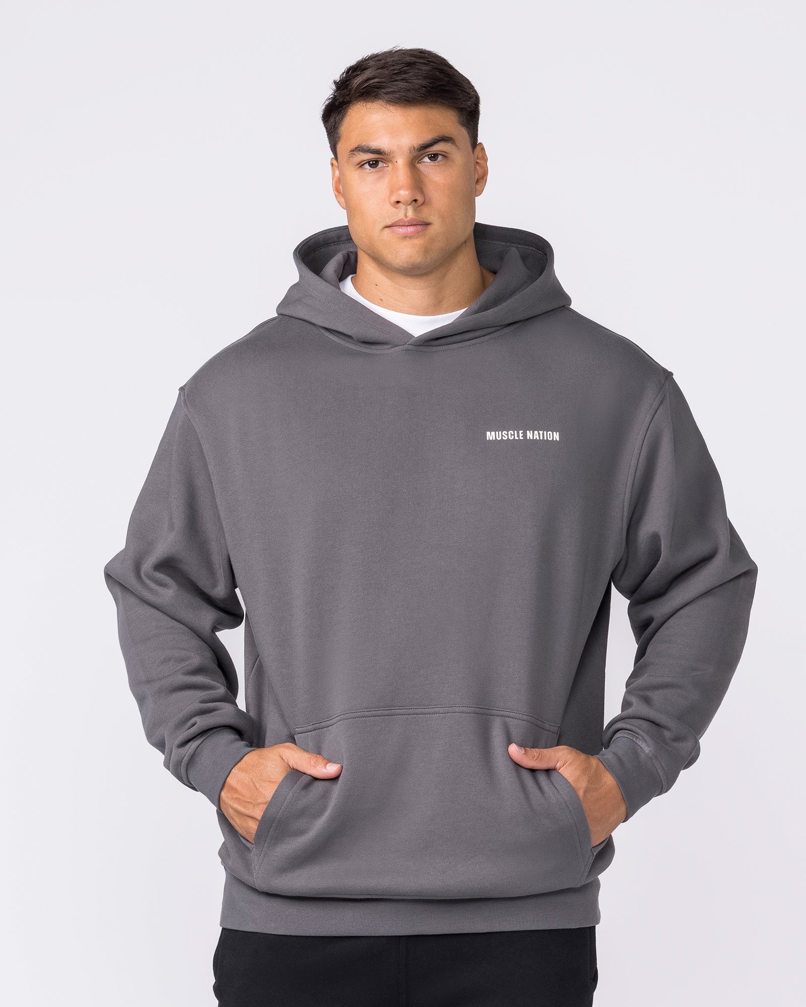 Essential Hoodie - Tornado-Jumpers & Hoodies-XS-042635TRNDO-XS-MNAPPRL50373-1-Muscle Nation