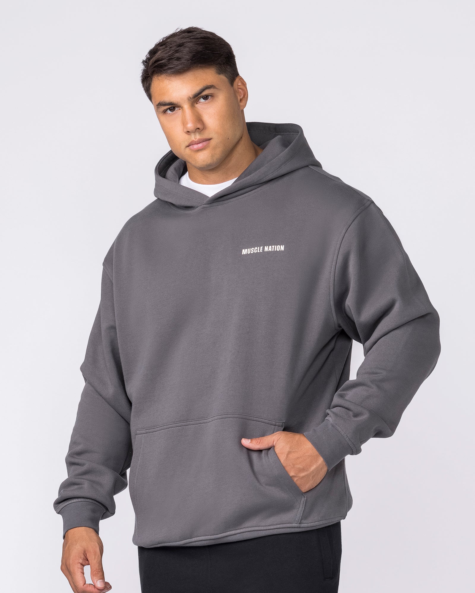 Essential Hoodie - Tornado-Jumpers & Hoodies-XS-042635TRNDO-XS-MNAPPRL50373-3-Muscle Nation