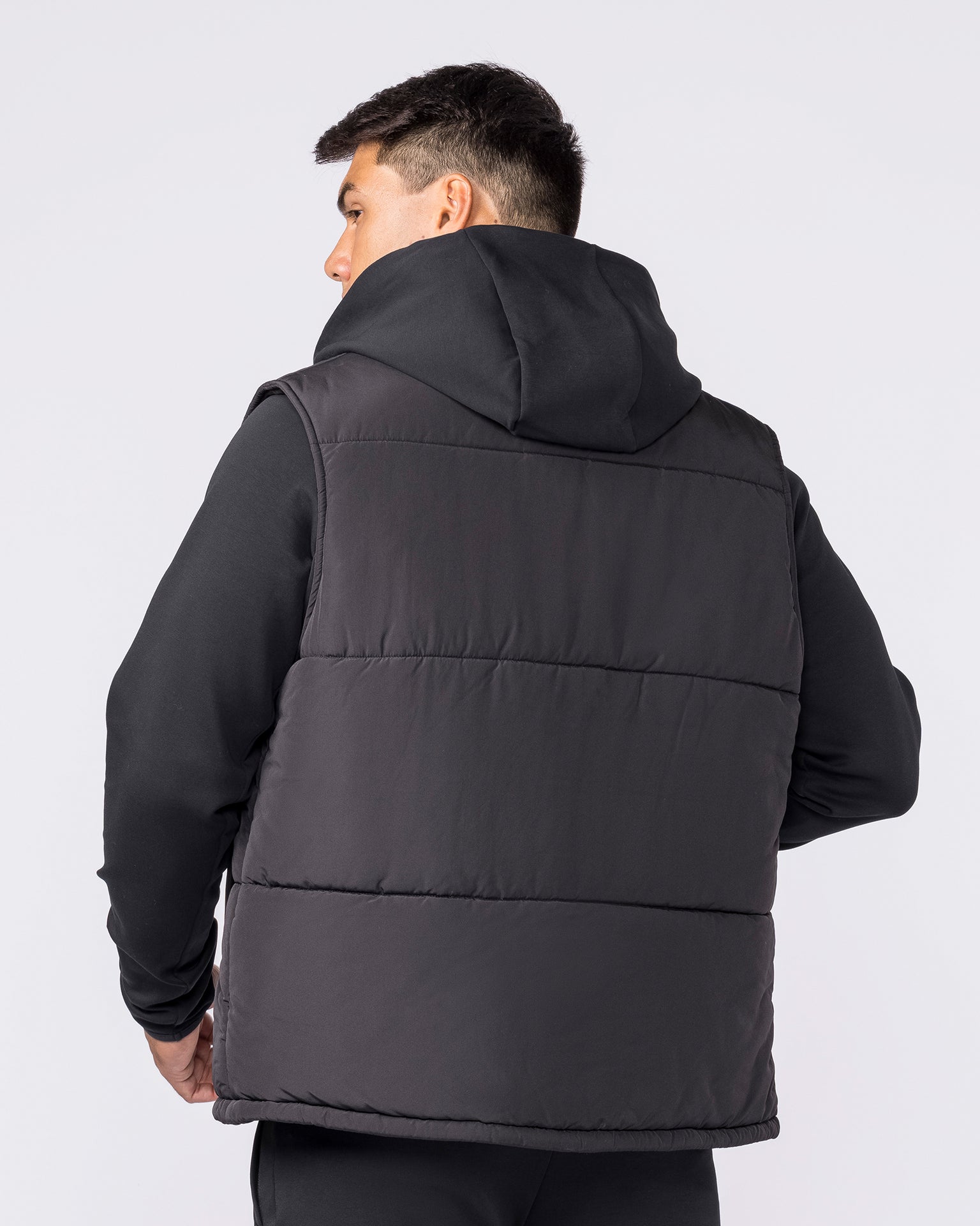 Essential Puffer Vest - Black-Jackets-XS-042636BLK-XS-MNAPPRL50397-2-Muscle Nation