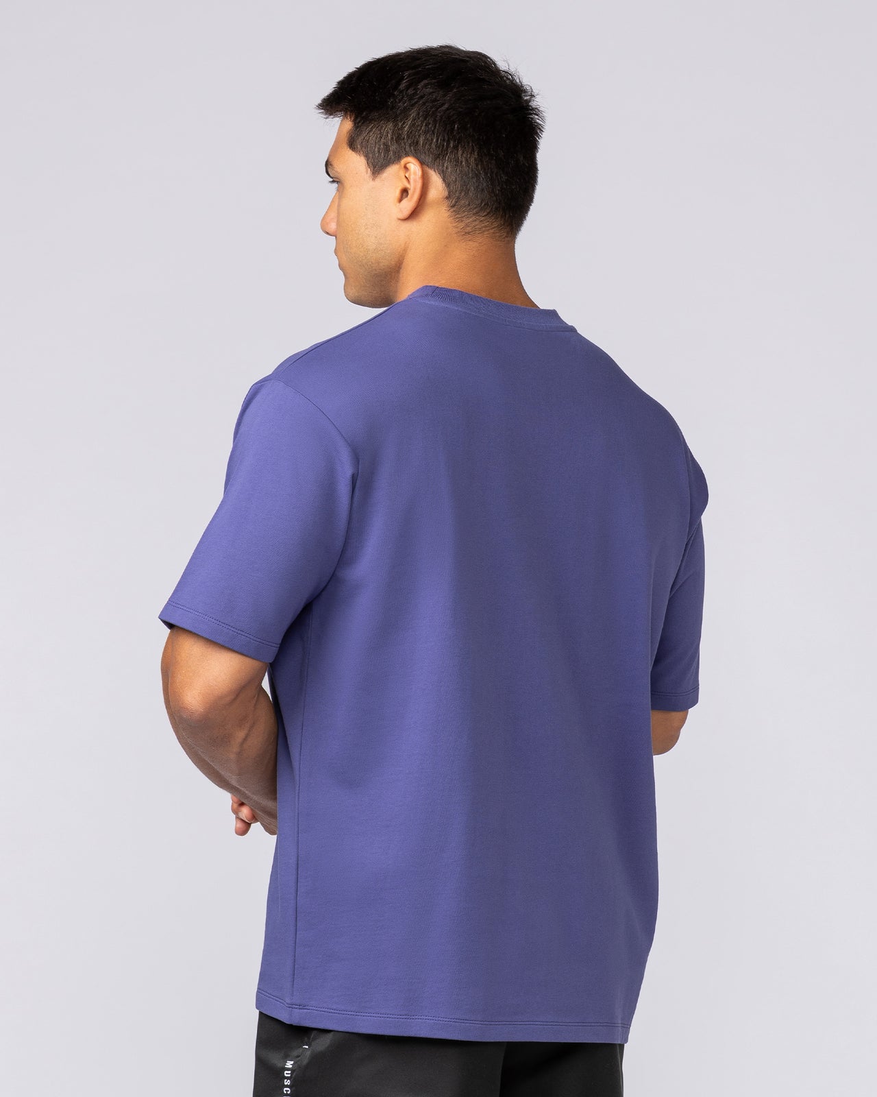 Essential Regular Fit Tee - Midnight-T-Shirts-S-062532MDNGHT-S-MNAPPRL43293-3-Muscle Nation